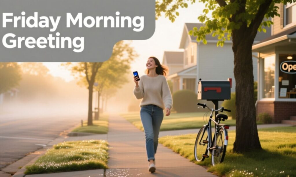 Friday Morning Greeting