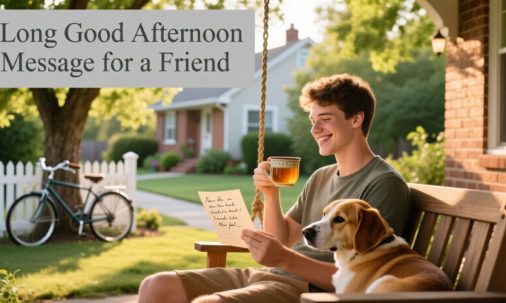 long-good-afternoon-message-for-a-friend