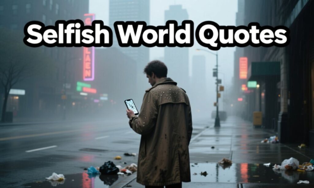 selfish-world-quotes