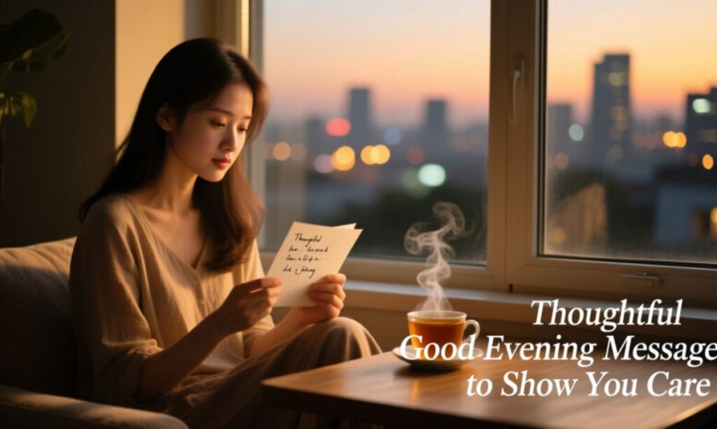 thoughtful-good-evening-message-to-show-you-care
