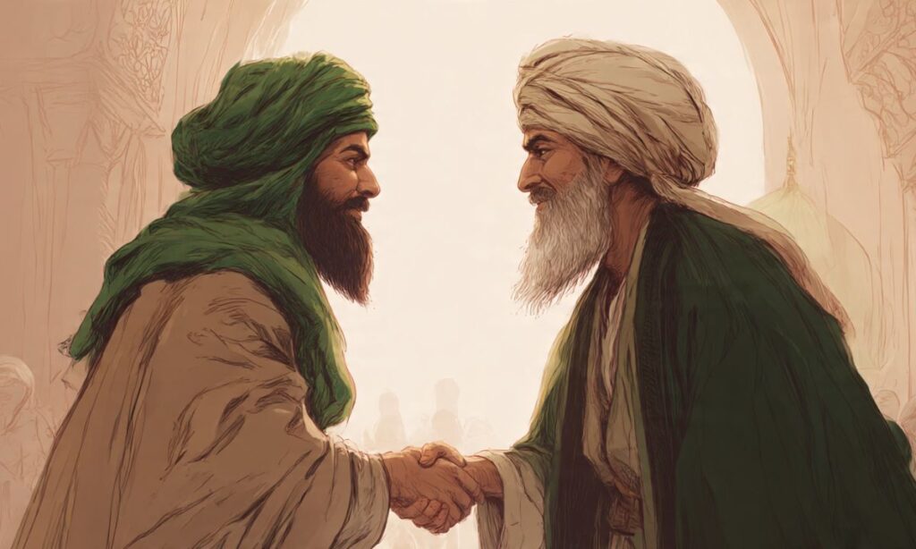 rasoolallah-prophet-muhammad-and-abu-bakrs-friendship