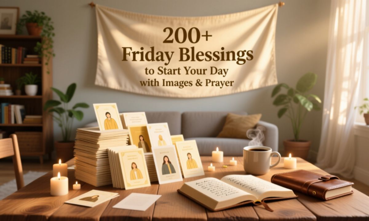 200+ Friday Blessings to Start Your Day with Images & Prayer